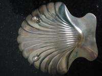 Sterling Silver Tiffany & Co 22478 Scallop Shell Nut Bowl Marked 4 3/4 