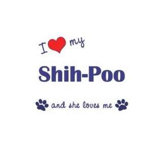  I Love My Shih Poo (Female Dog) Mug