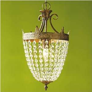  Antique Bronze Light With Clear Glass Beads: Home 