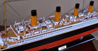 RMS Titanic 40 wood model ship museum quality boat  