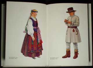 BOOK Lithuania Folk Costume peasant dress clothing sash Baltic 