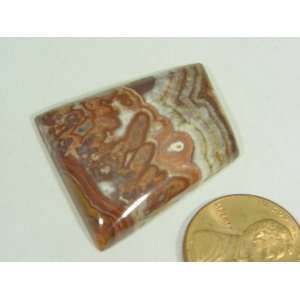 Mexican Chocolate Crazy Lace Agate Free Form Cabochon Lapidary Jewelry 