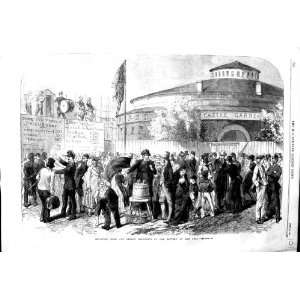  1864 ENLISTING IRISH GERMAN EMIGRANTS BATTERY NEW YORK 