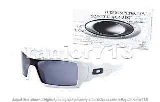 NEW Oakley Oil Rig Sunglasses Polished White/Grey  