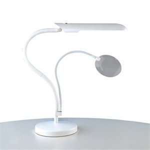  Daylight Company U23020 01 Table Top Task Lamp, White 