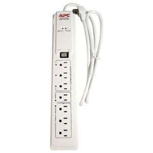  APC P7GB 7 OUTLET SURGE PROTECTOR WITH MASTER/CONTROLLED 
