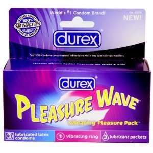  Durex Pleasure Wave   Vibrating Pleasure Pack   Retail Box 