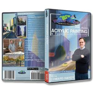 Edward Hardy   Video Art Lessons Acrylic Painting: A Four 
