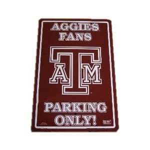 Texas A&M Aggies Parking Sign*SALE* 