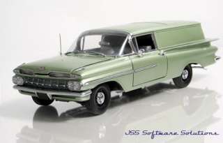 West Coast 1959 Chevrolet Sedan Delivery   Aspen Green   1:24   Mint 