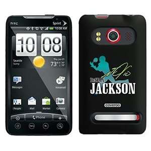  Desean Jackson Silhouette on HTC Evo 4G Case: MP3 Players 