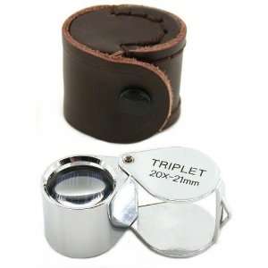 20X Triplet Jewelers Loupe Magnifier Toys & Games