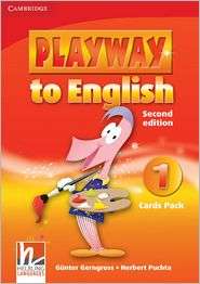 Playway to English Level 1 Cards Pack, (052112980X), Gunter Gerngross 