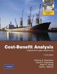 International Edition* Cost Benefit Analysis by Boardman 4E NEW 