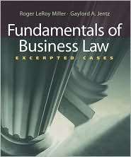 Fundamentals of Business Law Excerpted Cases (with Online Legal 