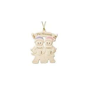  Lenox Warm Wishes Gingerbread Couple Ornament