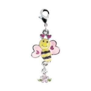  Janlynn Charmtastic Metal Clip On Charms 1/Pkg Bumble Bee 
