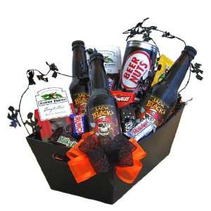  Beer & Snack Food Gift Basket   Great Care Package for Kids At College