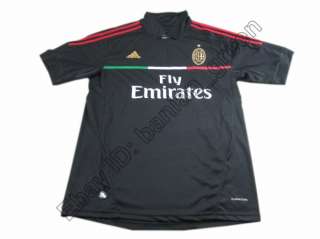 AC Milan 2011/2012 3rd Away Soccer Jersey Shirts S/M/L/XL  