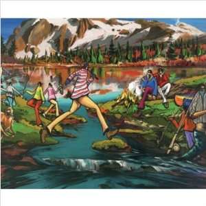   5012 Lake Fishing Outdoor Art   Donald James Waters