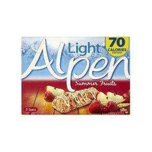 Alpen Light Summer Fruits 5 Bars 105 Gram   Pack of 6  