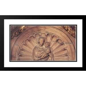  Donatello 40x26 Framed and Double Matted Funeral Monument 