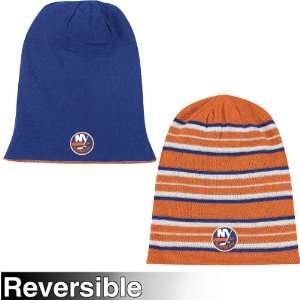  Reebok New York Islanders Faceoff Long Reversible Knit Hat 