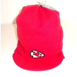   Kansas City Chiefs Reebok Billed Red Knit Beanie Hat: Everything Else
