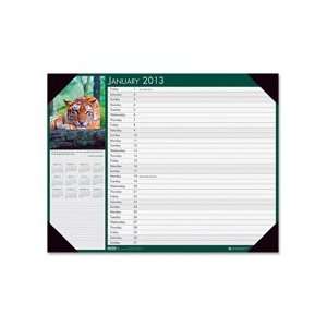  Doolittle Wildlife Calendar Desk Pad: Office Products