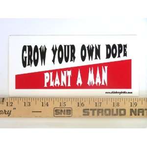  * Magnet* Grow Your Own Dope Plant a Man Magnetic Bumper 