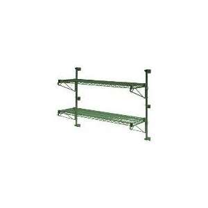  Focus FWPS24GN   Wall Post Set, 24 in Post Height, Green 