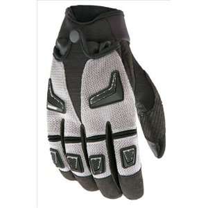 Joe Rocket Hybrid Gloves   Medium/Gunmetal/Black 