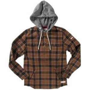  Altamont Clothing Armed Hooded Flannel: Sports & Outdoors