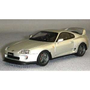  Toyota Supra RZ 1996 Silver 1/43 Scale Diecast Model: Toys 