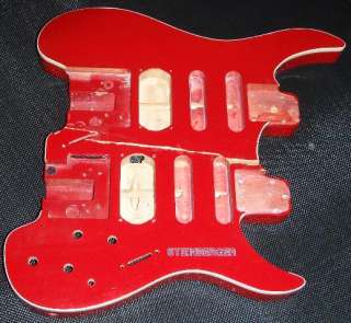 Steinberger GM Double Neck Body Newburgh Factory Project Red with 