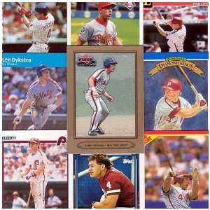    Philadelphia Phillies Len Dykstra 20 Card Lot: Sports & Outdoors