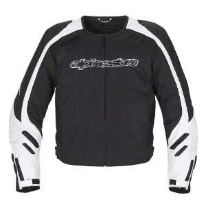   Exile Mens Textile Road Race Motorcycle Jacket   Black / 4X Large