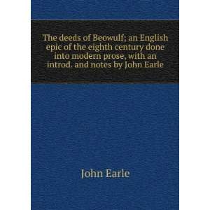   prose, with an introd. and notes by John Earle: John Earle: Books