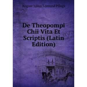   Vita Et Scriptis (Latin Edition) August Julius Edmund Pflugk Books