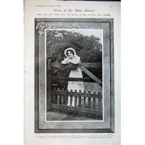  1906 Edna May Garden Gate Cromer Theatre Belle Mayfair 