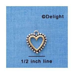  C4146 tlf   Two Tone Open Heart with Beaded Border   Im 