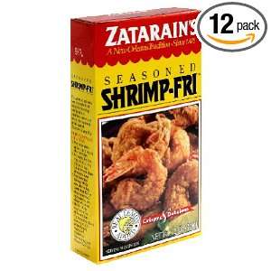 Zatarains Fish Fry Shrimp, 12 ounces (Pack of12)  Grocery 