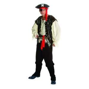  Pirate King Adult Halloween Costume One Size Everything 