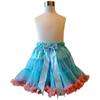 Rock Tutu Petticoat Kurz Kleider Blau Skirt Age 1 9  