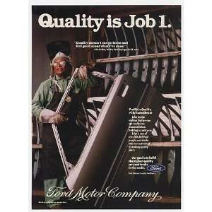 1990 Ford Welder John Jordan Photo Quality is Job 1 Print 