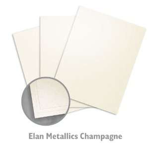  Elan Metallics Champagne Cardstock   50/Package Office 