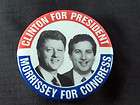 Calvin Coolidge and Dawes Gov jugate political button pinback pin 