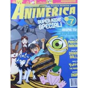  Animerica Magazine Volume 8 No 7 Super Kids Special Anime 