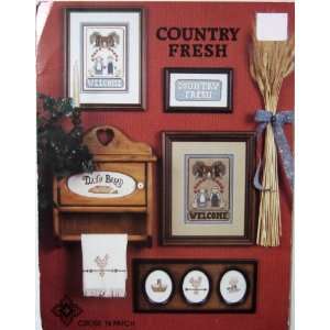  Country Fresh (Counted Cross Stitch Designs) Emie Bishop Books