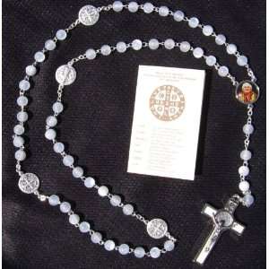  Pope Benedict XVI Commemorative Rosary   Mother of Pearl 